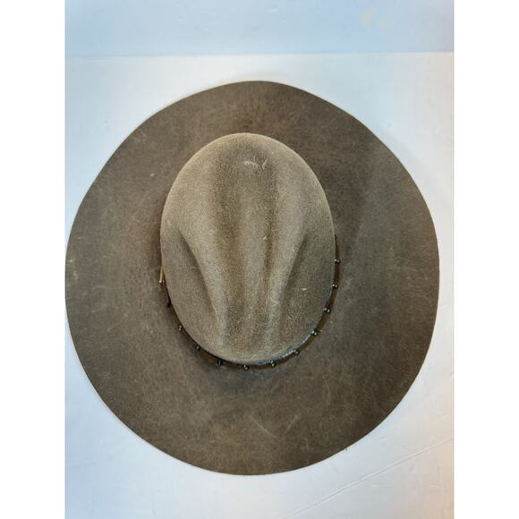7 3/8 Stetson Buffalo Collection XXXX Cowboy Hat - Picture 3 of 14